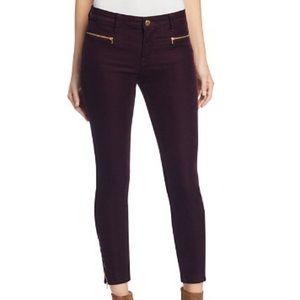 J Brand Iselin corduroy in BlackBerry SZ 31